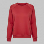 Sweat-shirt col rond femme Eliza – Manches longues, coton mélangé – photo 7