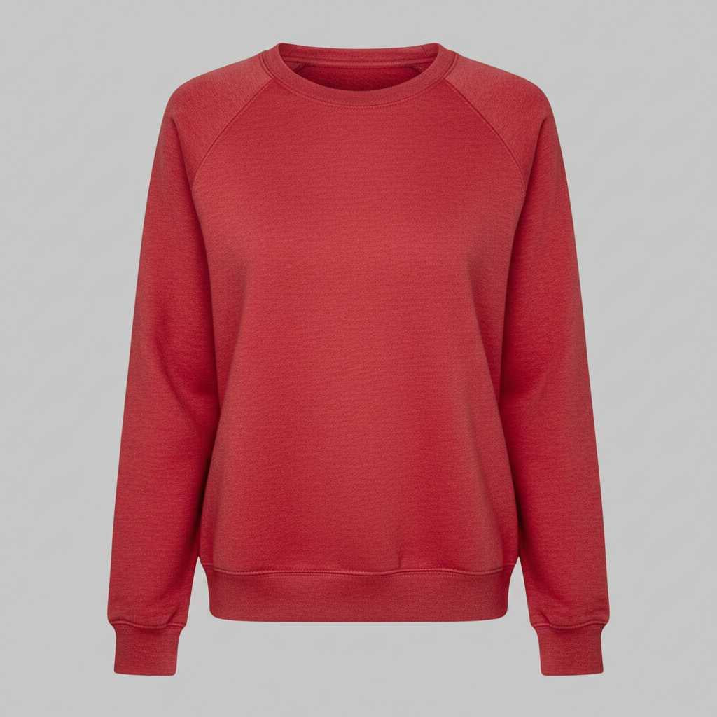 Sweat-shirt col rond femme Eliza – Manches longues, coton mélangé – photo 7