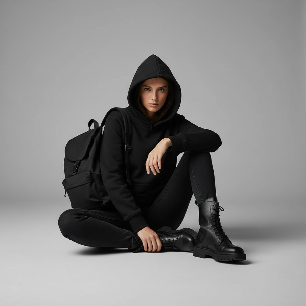 Sweat à capuche femme – Hoodie coupe ample pour le quotidien – photo 5