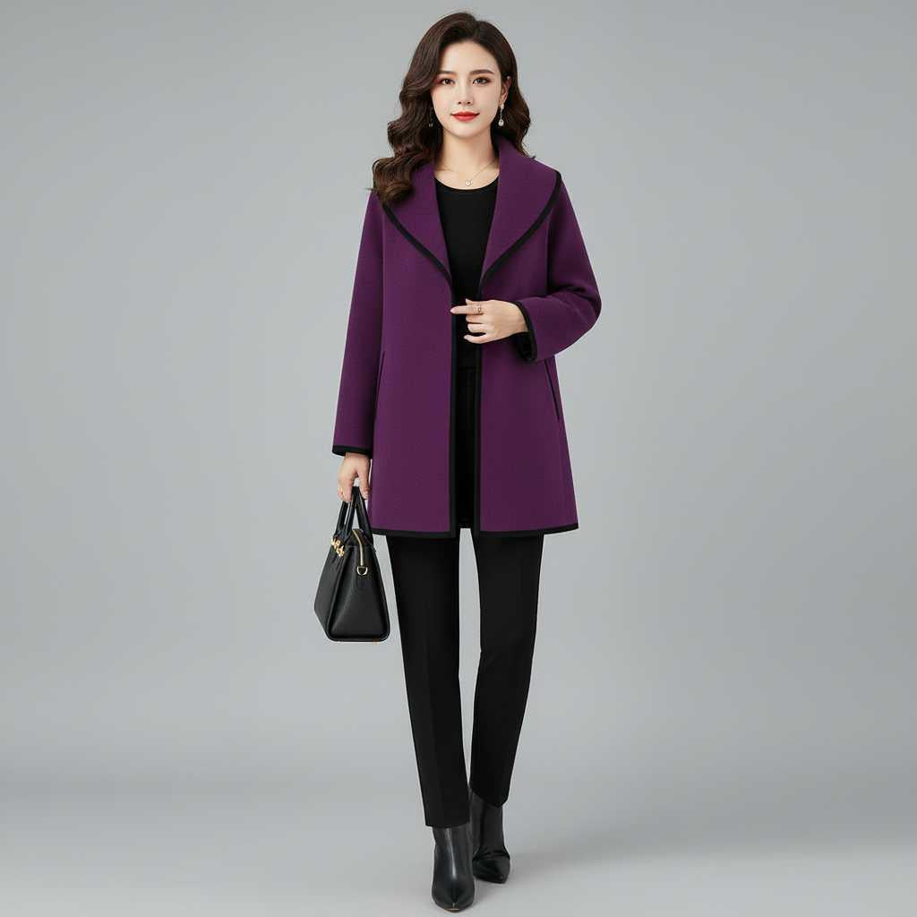 Veste d'hiver isolante femme – Déperlante, capuche amovible – photo 1