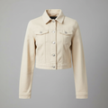 Veste en jean femme 100 % coton – Coupe classique pour l'automne – photo 5