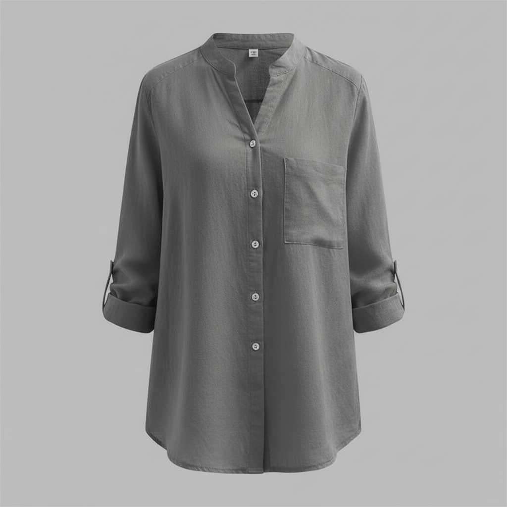 Chemisier en coton femme Vera – Style décontracté – photo 9