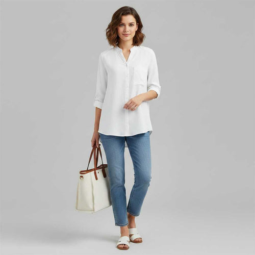 Chemisier en coton femme Vera – Style décontracté – photo 1